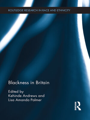 cover image of Blackness in Britain